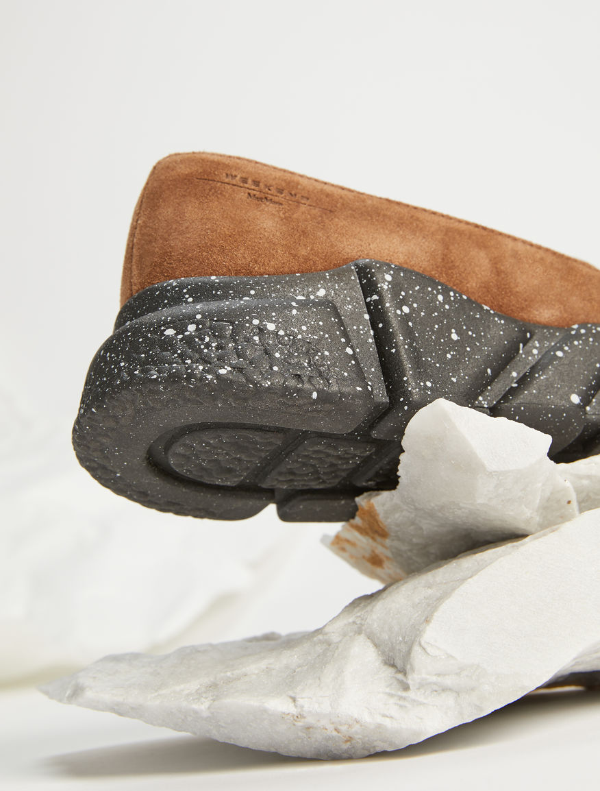 Suede leather sneakers Weekend Maxmara Suede leather sneakers Weekend Maxmara