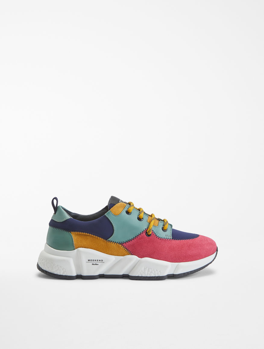 Suede leather sneakers Weekend Maxmara Suede leather sneakers Weekend Maxmara