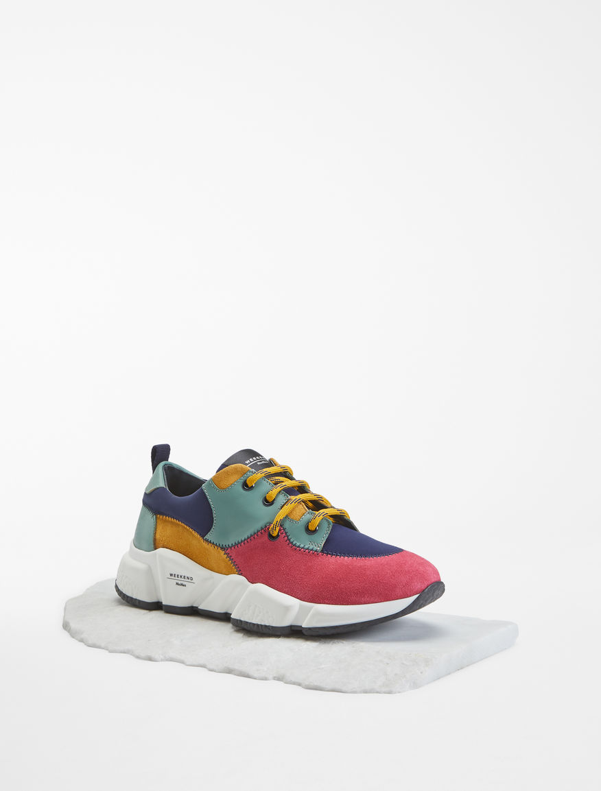 Suede leather sneakers Weekend Maxmara Suede leather sneakers Weekend Maxmara