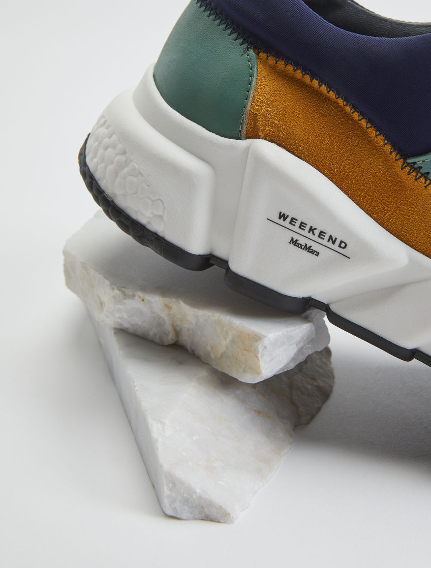 Suede leather sneakers Weekend Maxmara Suede leather sneakers Weekend Maxmara