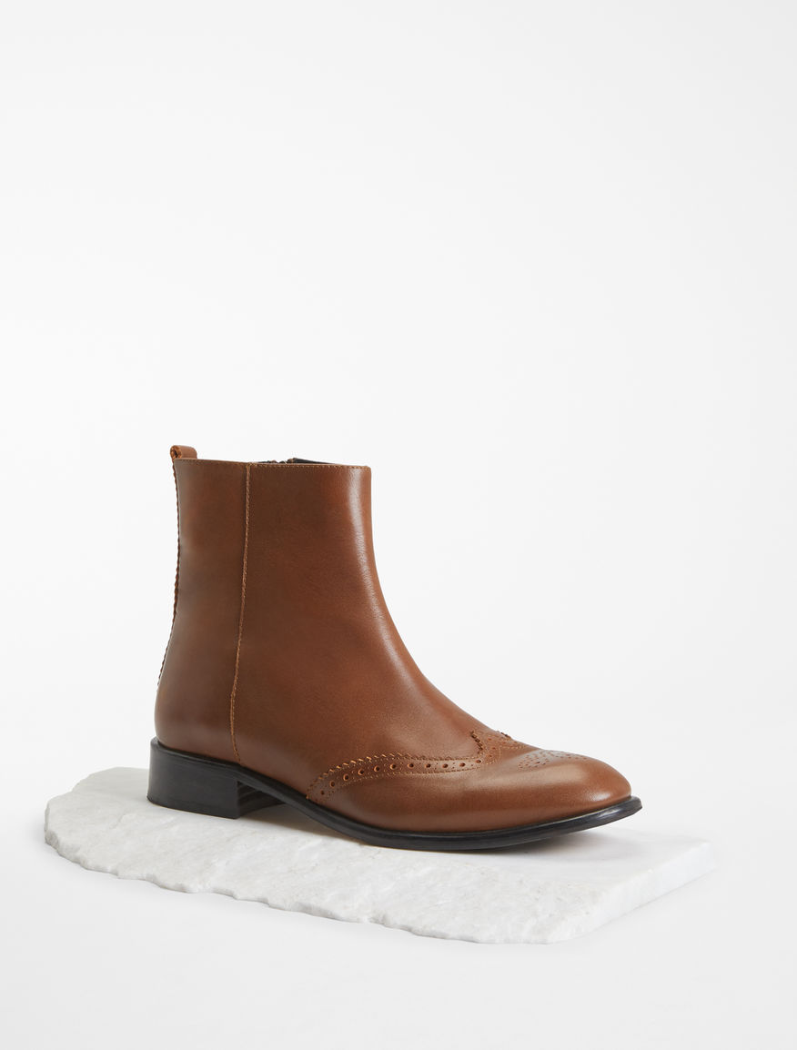 Leather half boot Weekend Maxmara Leather half boot Weekend Maxmara