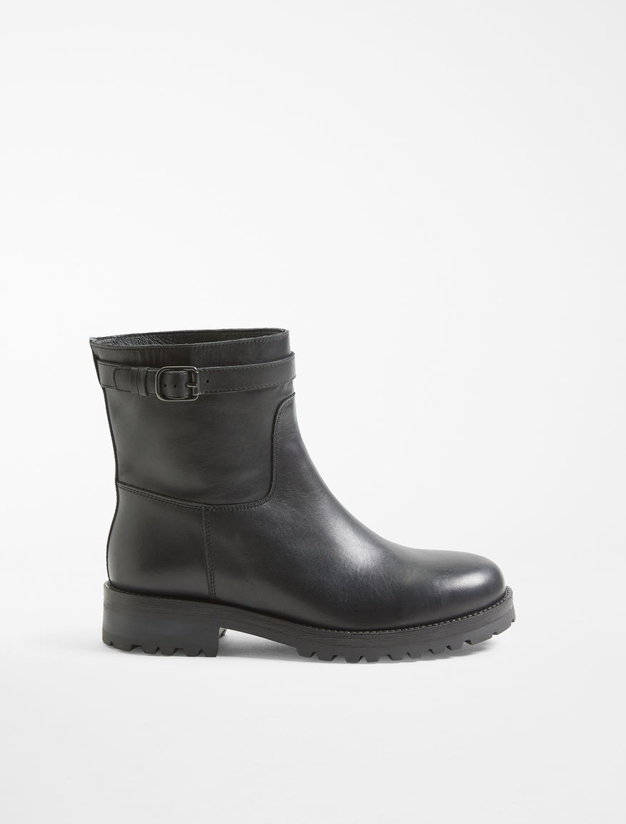 Leather biker boot Weekend Maxmara Leather biker boot Weekend Maxmara
