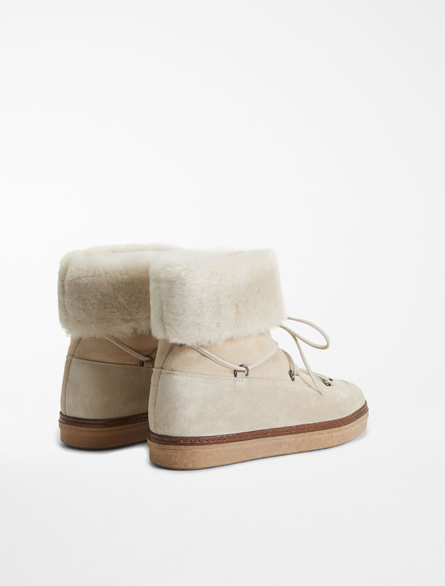 Flat boot in montone Weekend Maxmara Flat boot in montone Weekend Maxmara
