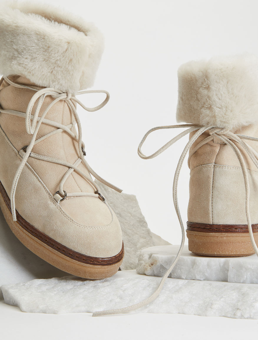 Flat boot in montone Weekend Maxmara Flat boot in montone Weekend Maxmara