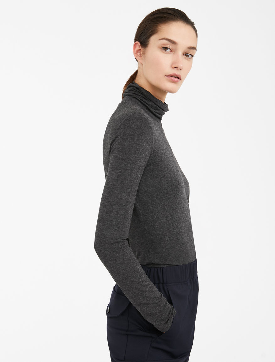 Stretch jersey polo neck jumper Weekend Maxmara Stretch jersey polo neck jumper Weekend Maxmara