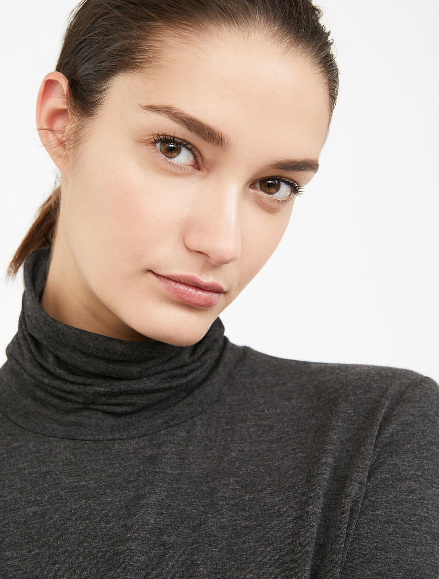 Stretch jersey polo neck jumper Weekend Maxmara Stretch jersey polo neck jumper Weekend Maxmara