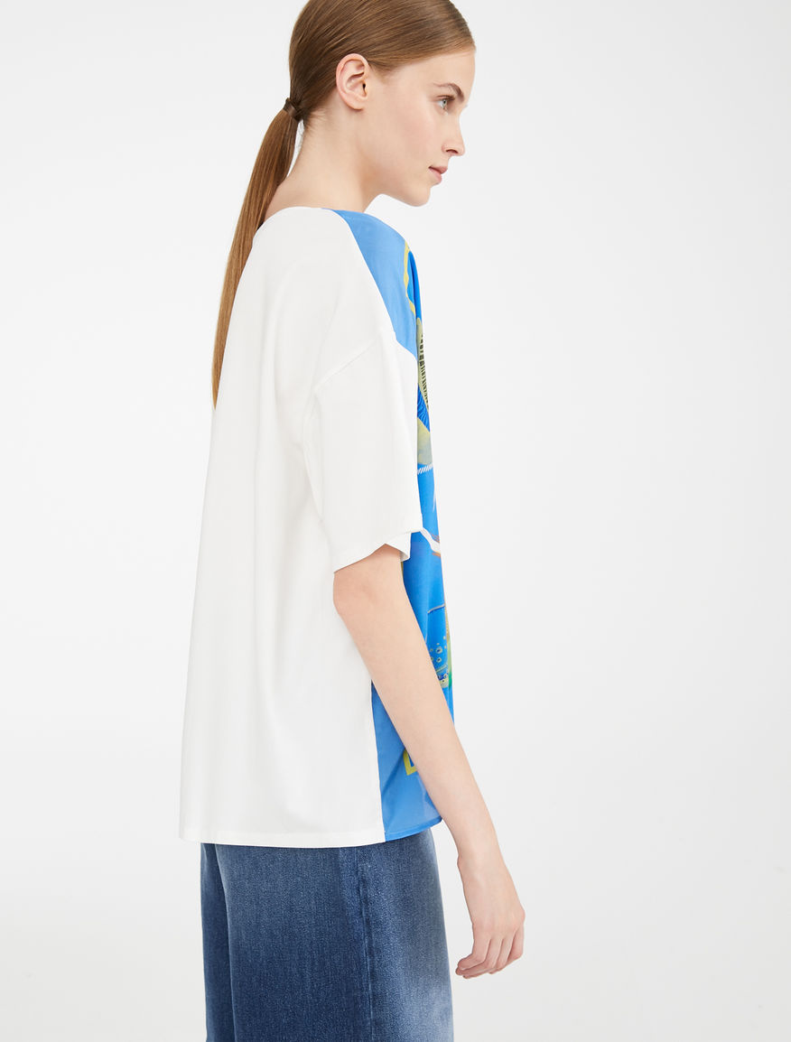 Silk crepe de chine T-shirt Weekend Maxmara Silk crepe de chine T-shirt Weekend Maxmara