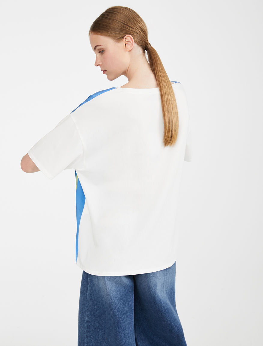 Silk crepe de chine T-shirt Weekend Maxmara Silk crepe de chine T-shirt Weekend Maxmara