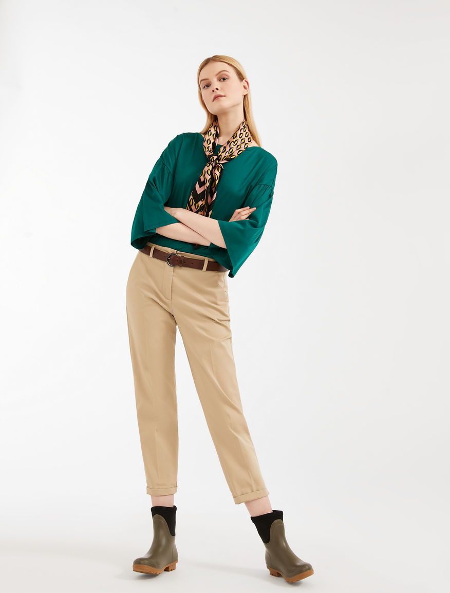 Cotton jersey T-shirt Weekend Maxmara Cotton jersey T-shirt Weekend Maxmara