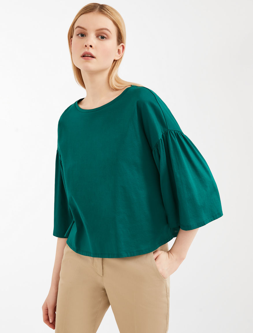 Cotton jersey T-shirt Weekend Maxmara Cotton jersey T-shirt Weekend Maxmara