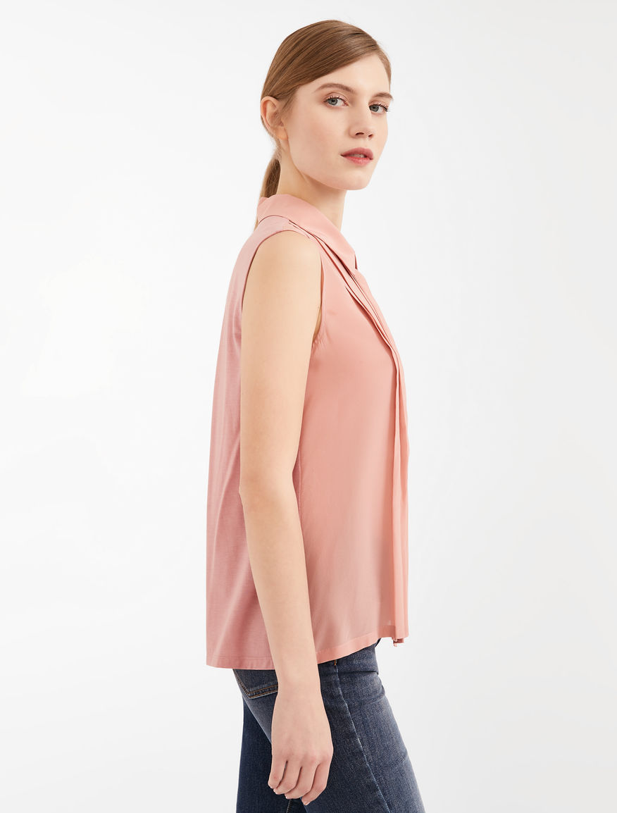 Top in silk and jersey Weekend Maxmara Top in silk and jersey Weekend Maxmara