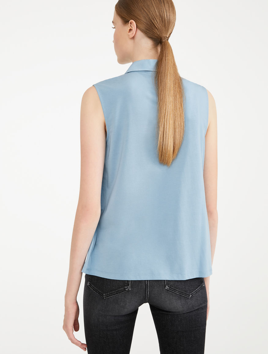 Top in silk and jersey Weekend Maxmara Top in silk and jersey Weekend Maxmara