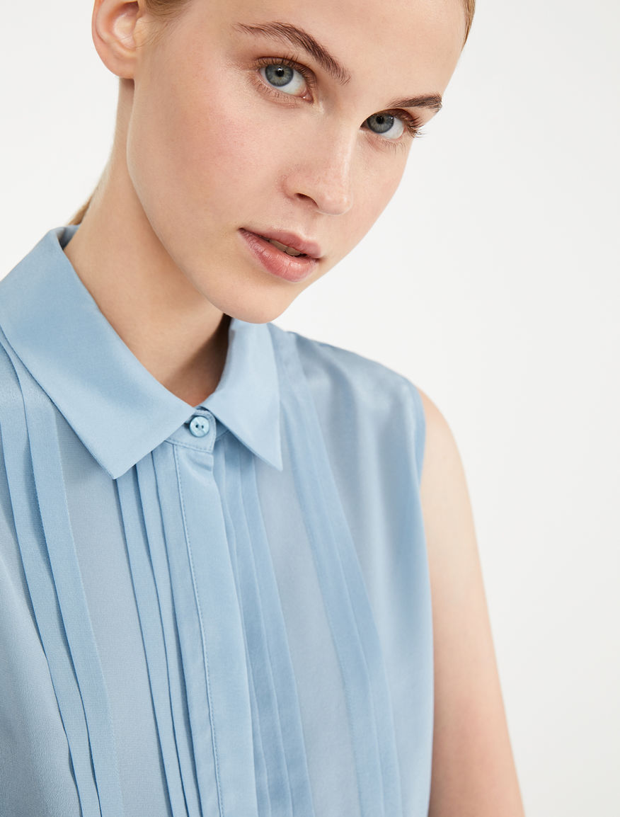 Top in silk and jersey Weekend Maxmara Top in silk and jersey Weekend Maxmara