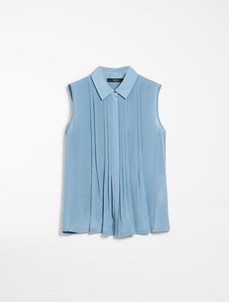 Top in silk and jersey Weekend Maxmara Top in silk and jersey Weekend Maxmara