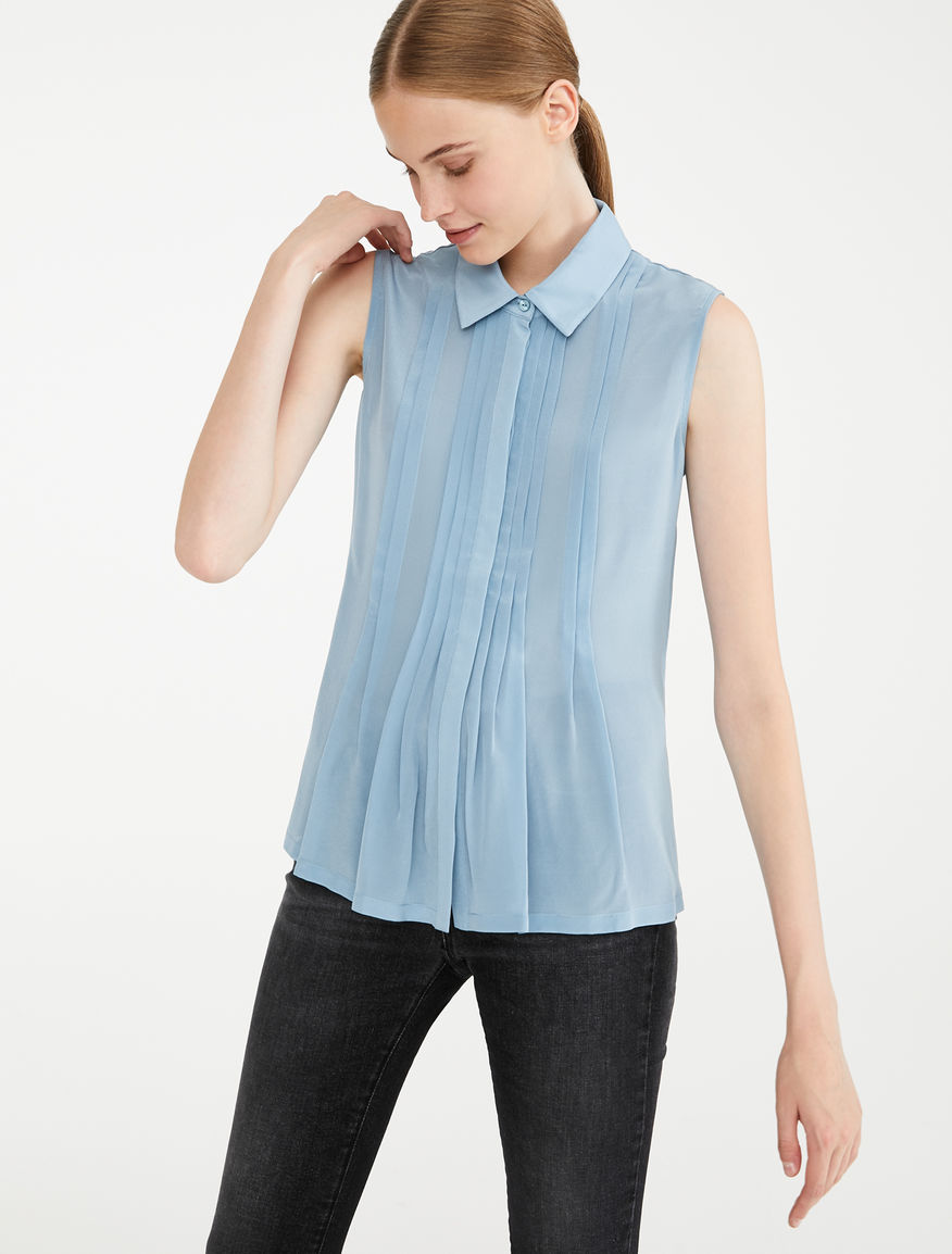 Top in silk and jersey Weekend Maxmara Top in silk and jersey Weekend Maxmara
