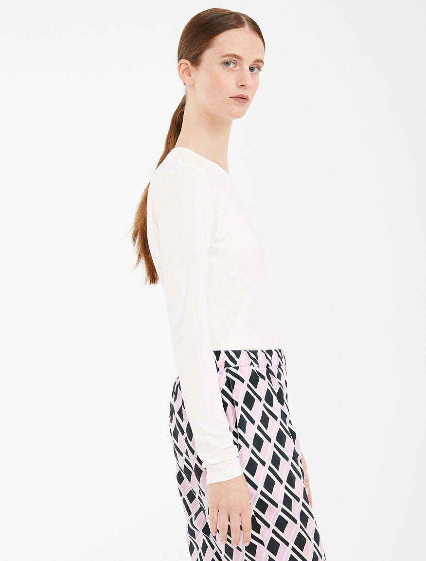 Wool gauze T-shirt Weekend Maxmara Wool gauze T-shirt Weekend Maxmara