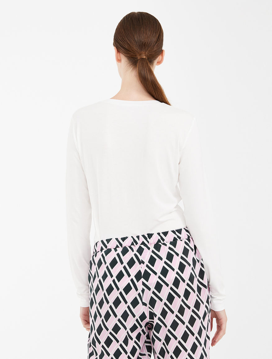Wool gauze T-shirt Weekend Maxmara Wool gauze T-shirt Weekend Maxmara