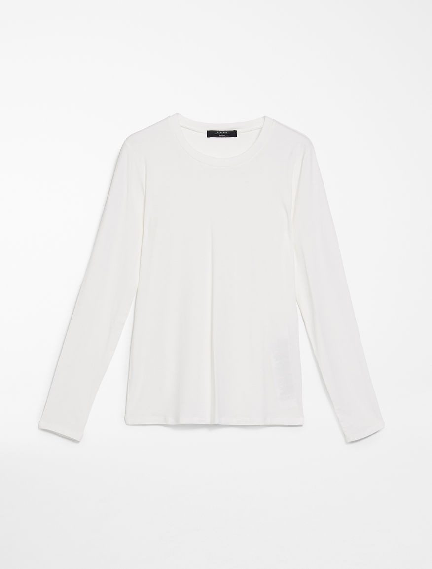 Wool gauze T-shirt Weekend Maxmara Wool gauze T-shirt Weekend Maxmara