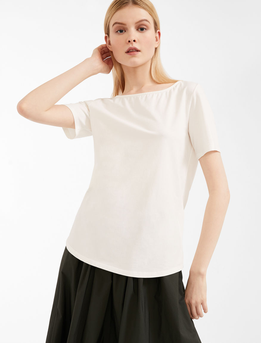 Cotton jersey T-shirt Weekend Maxmara Cotton jersey T-shirt Weekend Maxmara