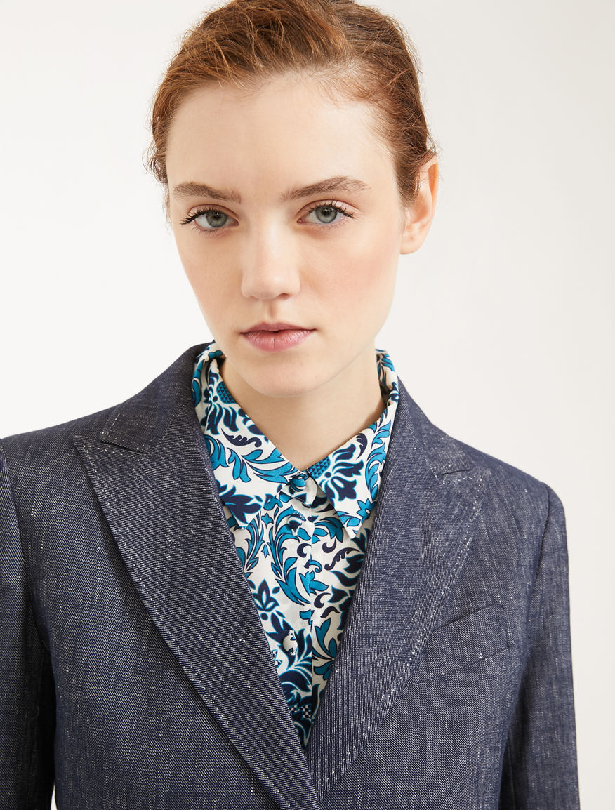 Cotton and linen blazer Weekend Maxmara Cotton and linen blazer Weekend Maxmara