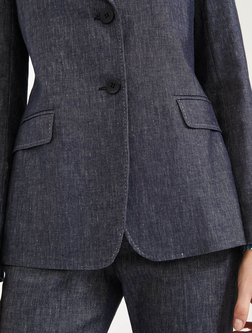 Cotton and linen blazer Weekend Maxmara Cotton and linen blazer Weekend Maxmara