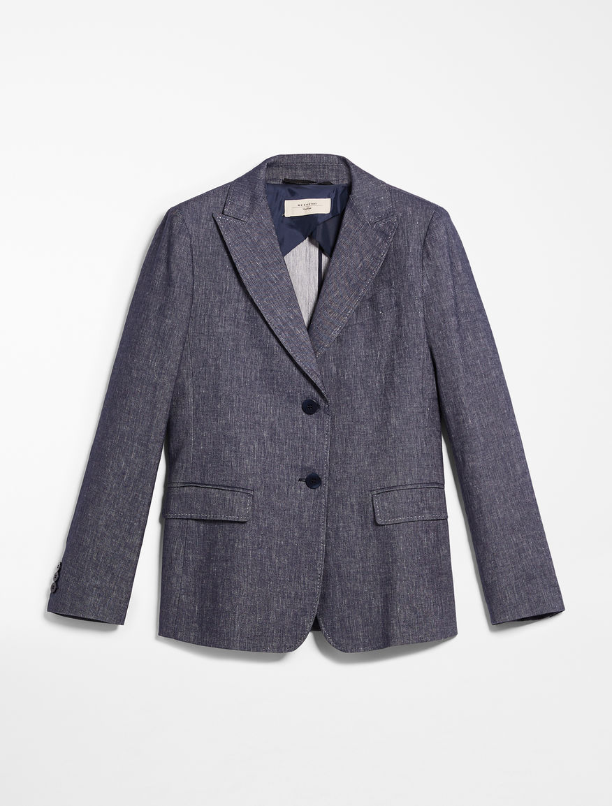 Cotton and linen blazer Weekend Maxmara Cotton and linen blazer Weekend Maxmara