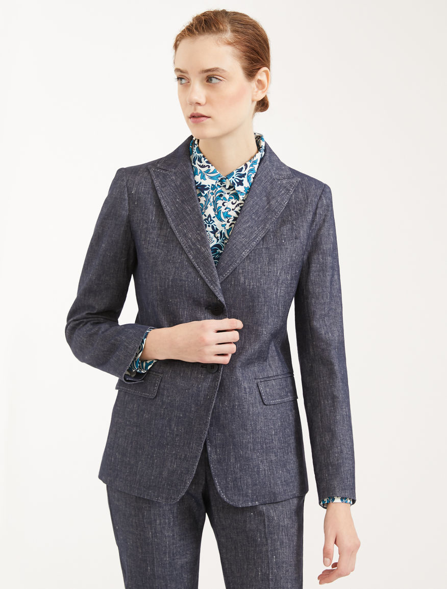 Cotton and linen blazer Weekend Maxmara Cotton and linen blazer Weekend Maxmara