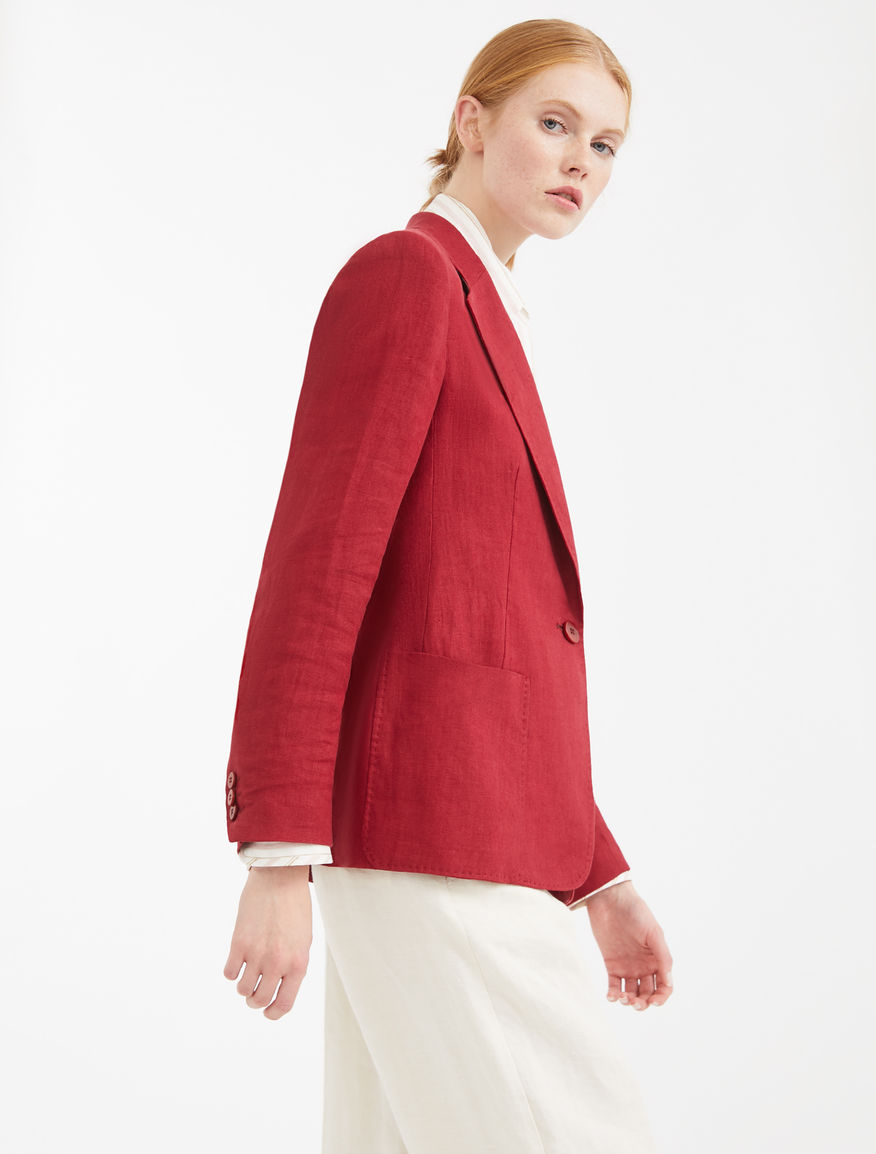 Linen canvas blazer Weekend Maxmara Linen canvas blazer Weekend Maxmara