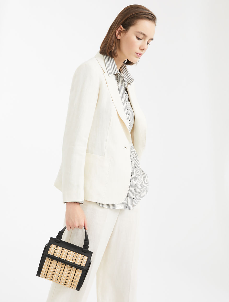 Linen canvas blazer Weekend Maxmara Linen canvas blazer Weekend Maxmara