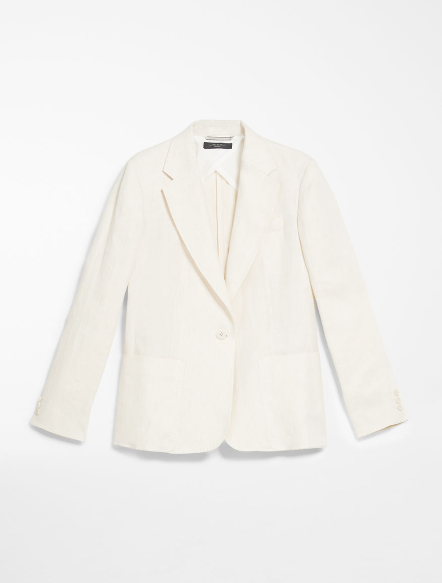 Linen canvas blazer Weekend Maxmara Linen canvas blazer Weekend Maxmara