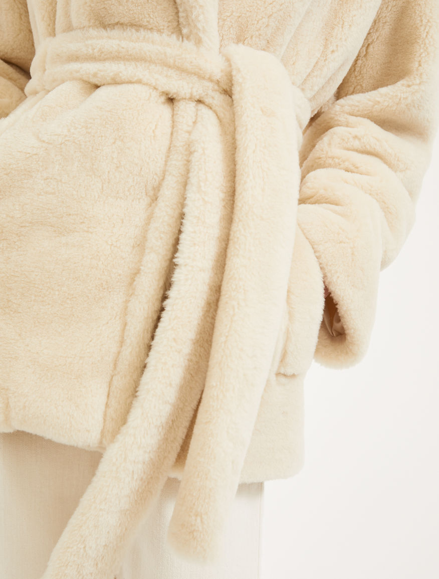 Coat in fur effect wool Weekend Maxmara Coat in fur effect wool Weekend Maxmara