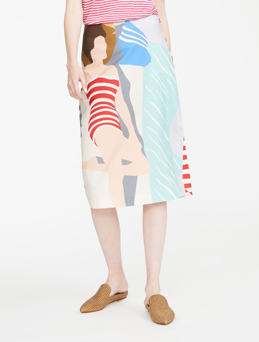 Cotton poplin skirt Weekend Maxmara Cotton poplin skirt Weekend Maxmara