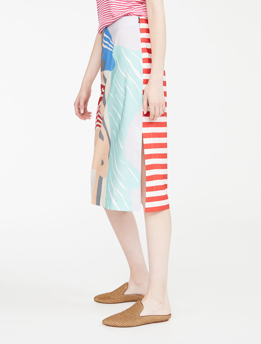 Cotton poplin skirt Weekend Maxmara Cotton poplin skirt Weekend Maxmara