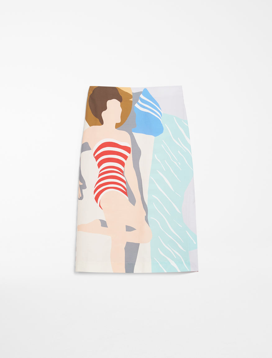 Cotton poplin skirt Weekend Maxmara Cotton poplin skirt Weekend Maxmara