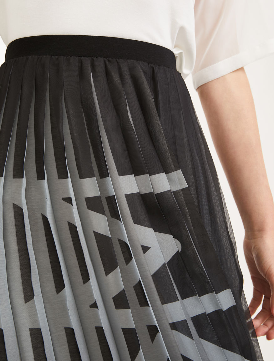 Skirt in chiffon and jersey Weekend Maxmara Skirt in chiffon and jersey Weekend Maxmara