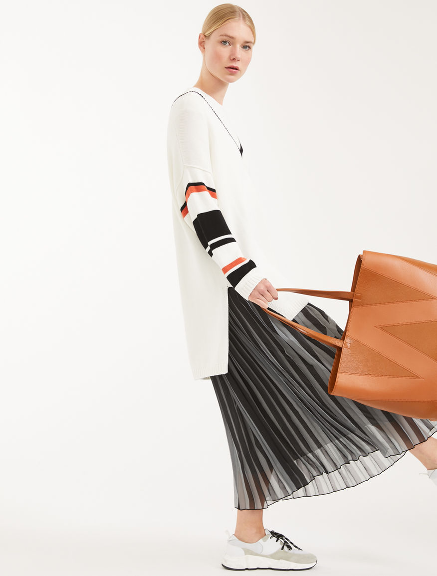 Skirt in chiffon and jersey Weekend Maxmara Skirt in chiffon and jersey Weekend Maxmara