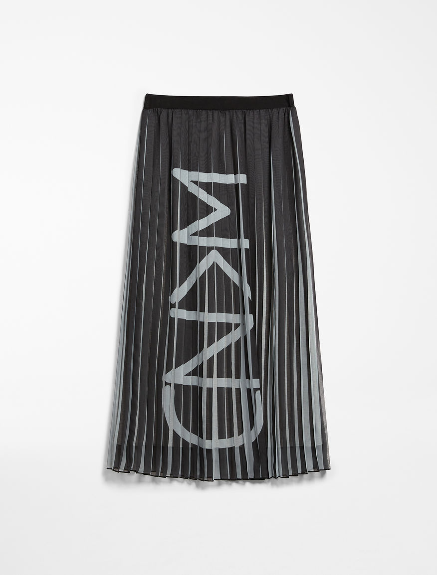 Skirt in chiffon and jersey Weekend Maxmara Skirt in chiffon and jersey Weekend Maxmara