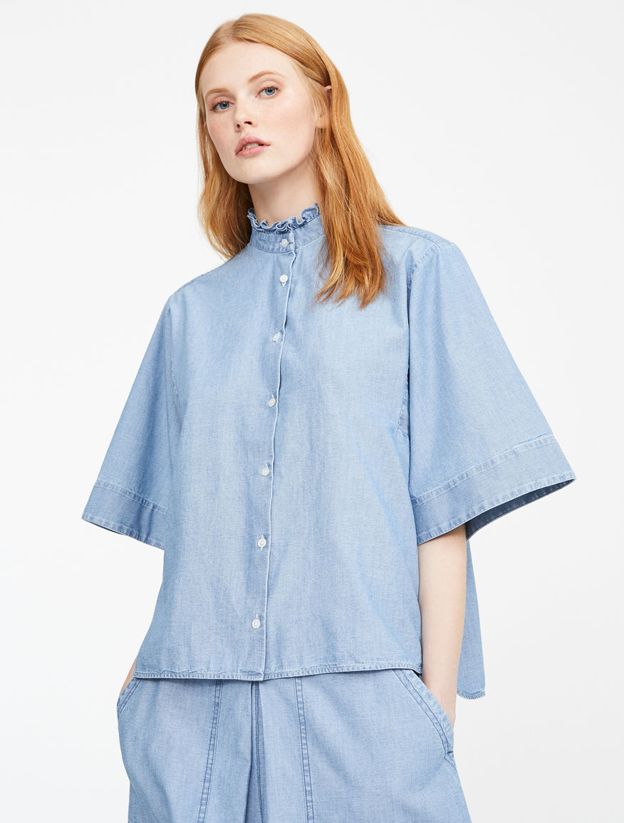 Cotton denim shirt Weekend Maxmara Cotton denim shirt Weekend Maxmara