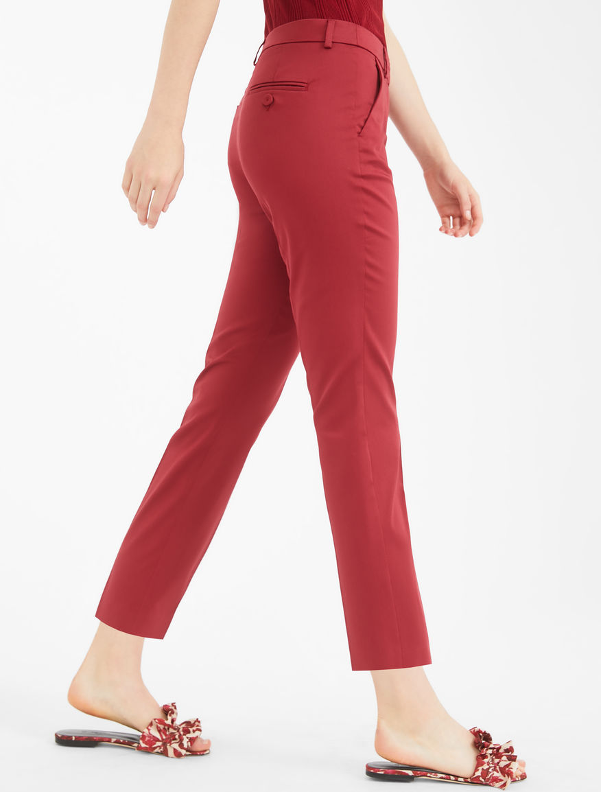 Cotton satin trousers Weekend Maxmara Cotton satin trousers Weekend Maxmara