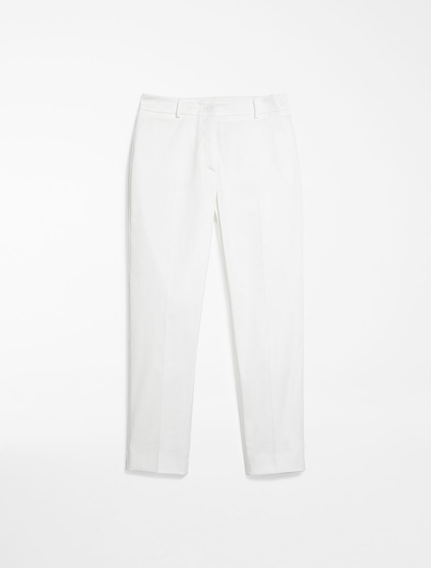 Cotton gabardine trousers Weekend Maxmara Cotton gabardine trousers Weekend Maxmara