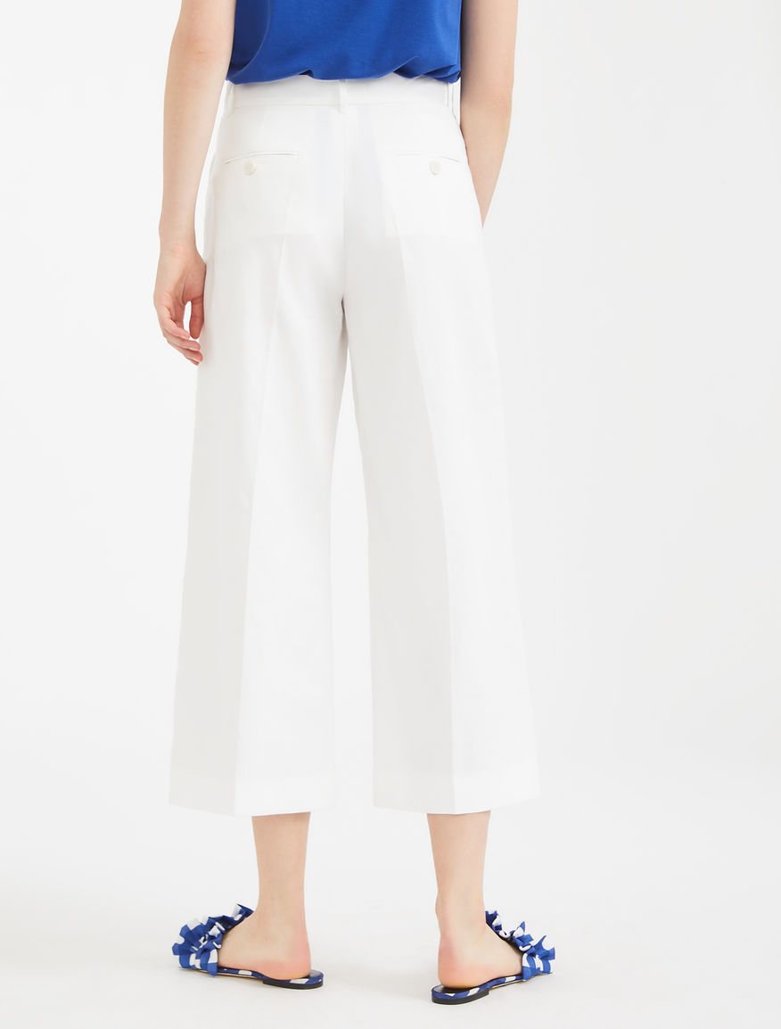 Cotton and linen trousers Weekend Maxmara Cotton and linen trousers Weekend Maxmara