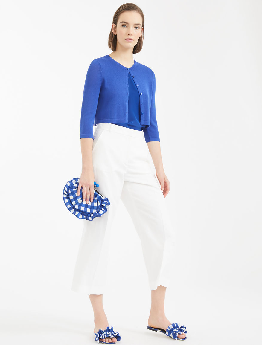 Cotton and linen trousers Weekend Maxmara Cotton and linen trousers Weekend Maxmara