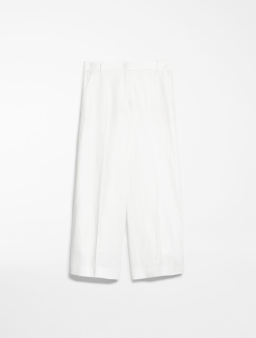 Cotton and linen trousers Weekend Maxmara Cotton and linen trousers Weekend Maxmara