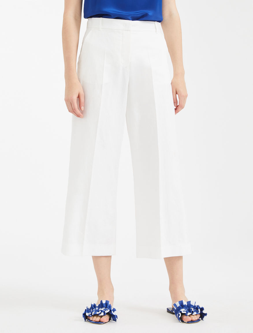 Cotton and linen trousers Weekend Maxmara Cotton and linen trousers Weekend Maxmara