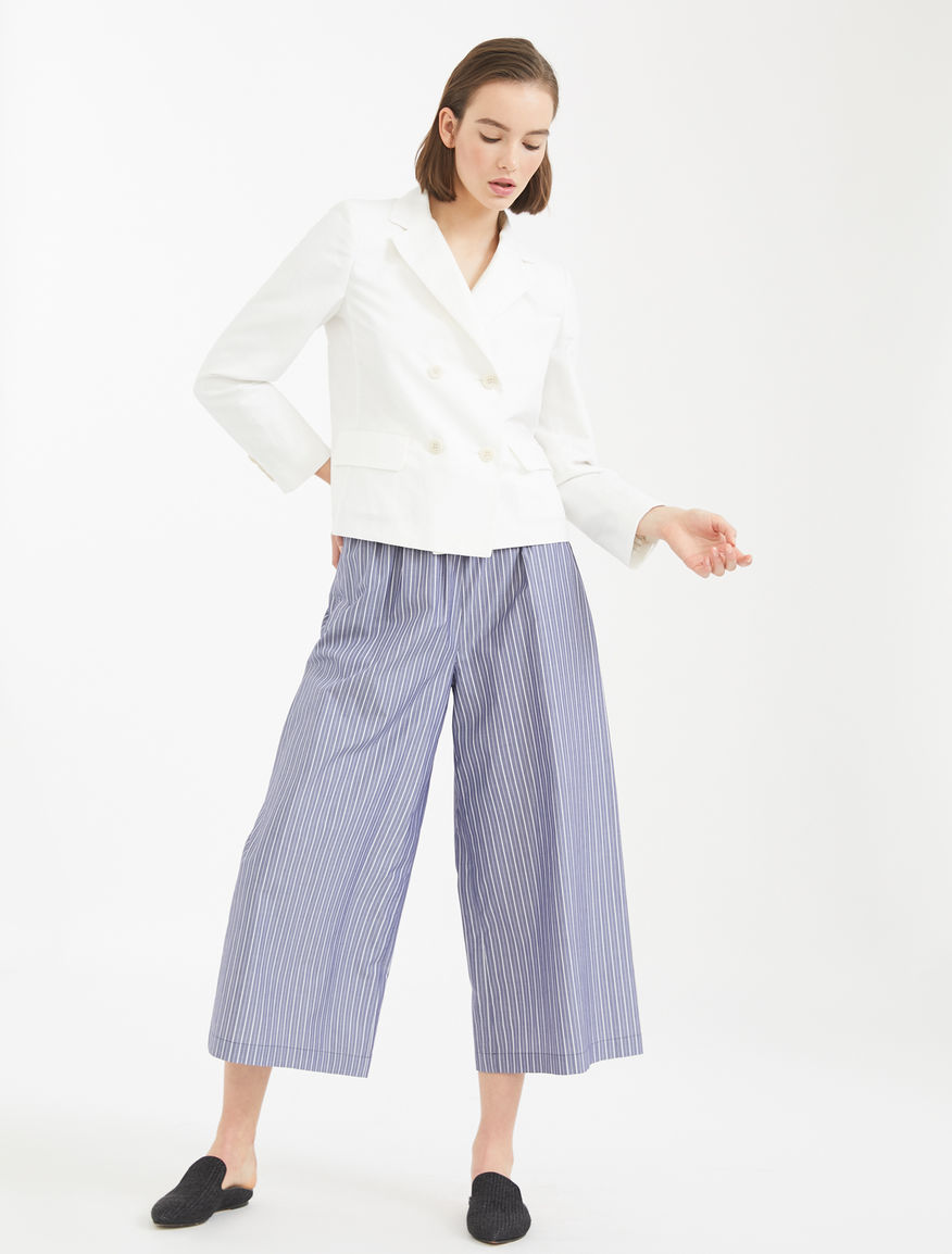 Cotton poplin trousers Weekend Maxmara Cotton poplin trousers Weekend Maxmara