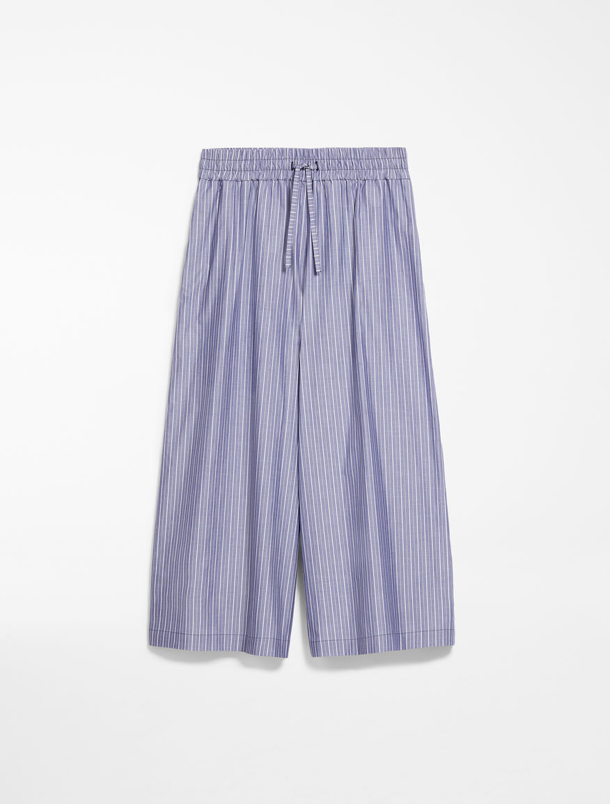 Cotton poplin trousers Weekend Maxmara Cotton poplin trousers Weekend Maxmara