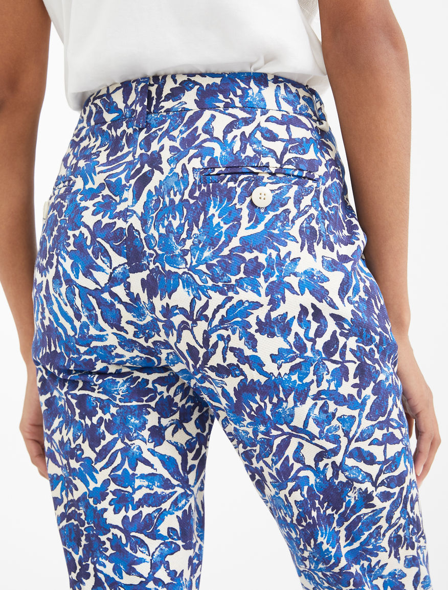 Cotton pique trousers Weekend Maxmara Cotton pique trousers Weekend Maxmara