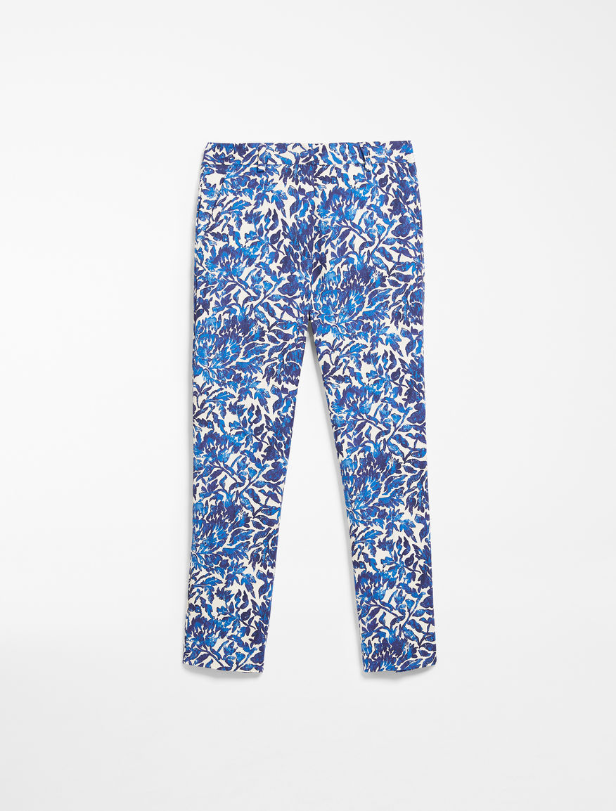 Cotton pique trousers Weekend Maxmara Cotton pique trousers Weekend Maxmara