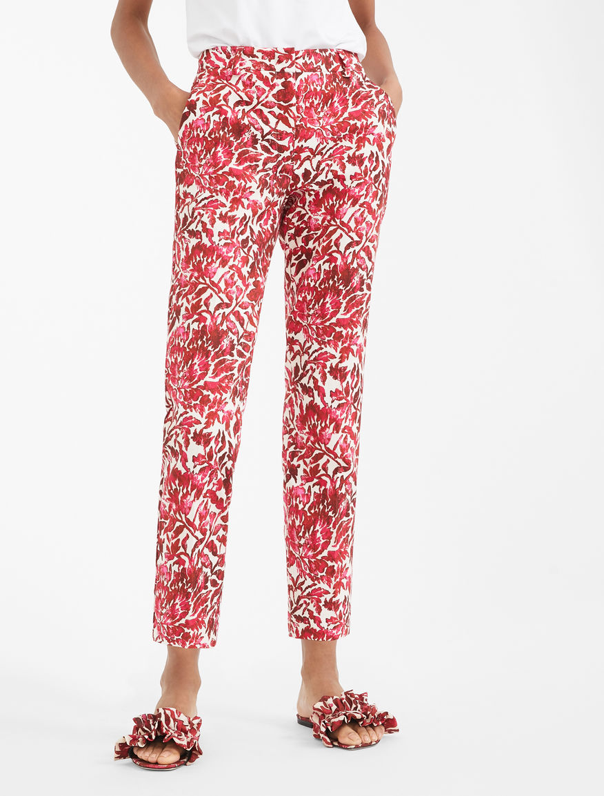 Cotton pique trousers Weekend Maxmara Cotton pique trousers Weekend Maxmara