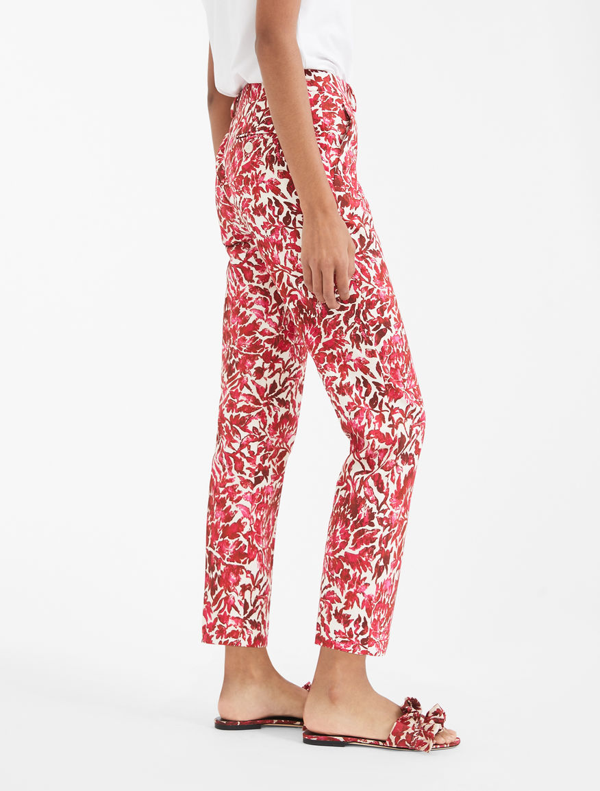 Cotton pique trousers Weekend Maxmara Cotton pique trousers Weekend Maxmara